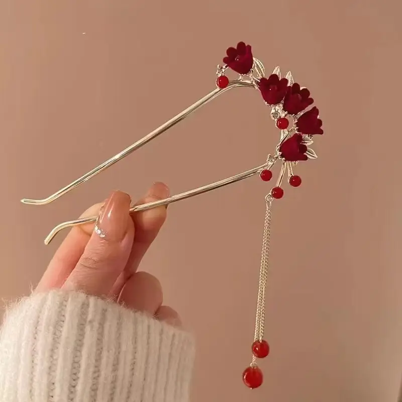 Retro Chinese Hairpin National Tide Decorative Hairpin — feature 3