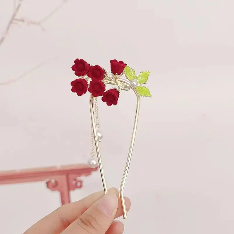Retro Chinese Hairpin National Tide Decorative Hairpin — feature 4