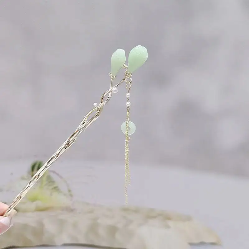 Retro Chinese Hairpin National Tide Decorative Hairpin - Image 3