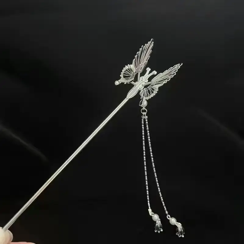 Retro Chinese Hairpin National Tide Decorative Hairpin - Image 5