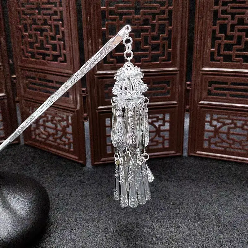 Retro Chinese Hairpin National Tide Decorative Hairpin - Image 6