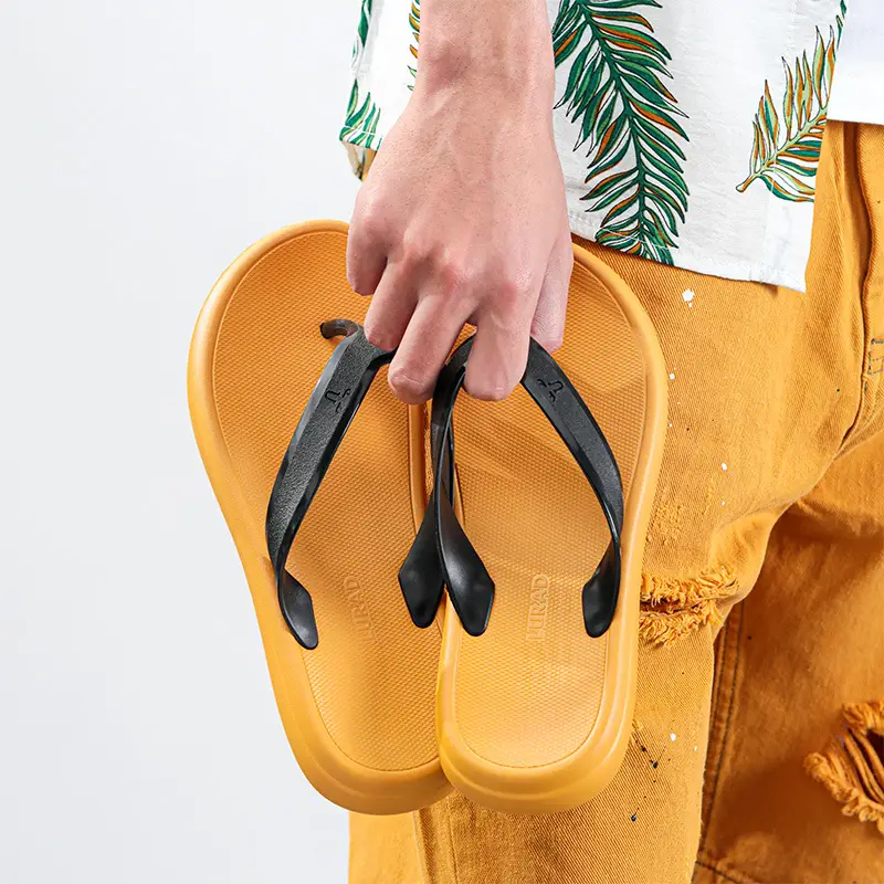 Summer 2024 flip-flops men's Korean-style beach shoes wholesale plus size trendy outdoor flip-flops cross-border foreign trade - Image 8