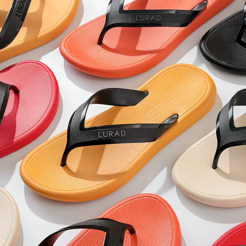 Summer 2024 flip-flops men's Korean-style beach shoes wholesale plus size trendy outdoor flip-flops cross-border foreign trade - Image 9