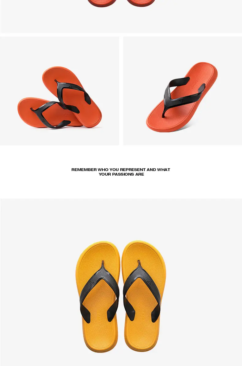 Summer 2024 flip-flops men's Korean-style beach shoes wholesale plus size trendy outdoor flip-flops cross-border foreign trade — feature 9