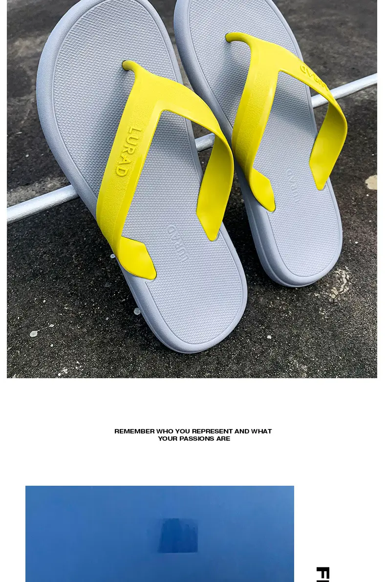 Summer 2024 flip-flops men's Korean-style beach shoes wholesale plus size trendy outdoor flip-flops cross-border foreign trade — feature 4