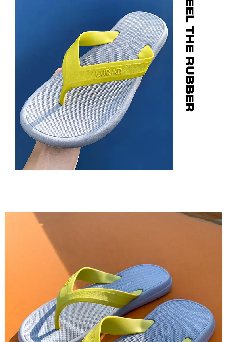 Summer 2024 flip-flops men's Korean-style beach shoes wholesale plus size trendy outdoor flip-flops cross-border foreign trade — feature 5