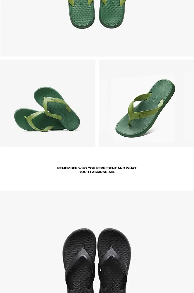 Summer 2024 flip-flops men's Korean-style beach shoes wholesale plus size trendy outdoor flip-flops cross-border foreign trade — feature 8