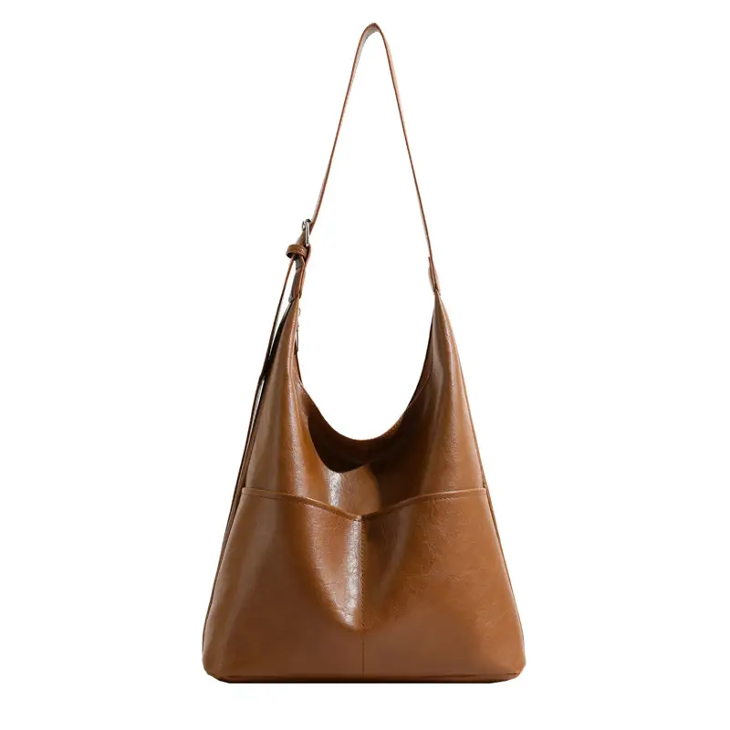 Vintage Women's Black Leather Shoulder Bag 2024 - Image 9