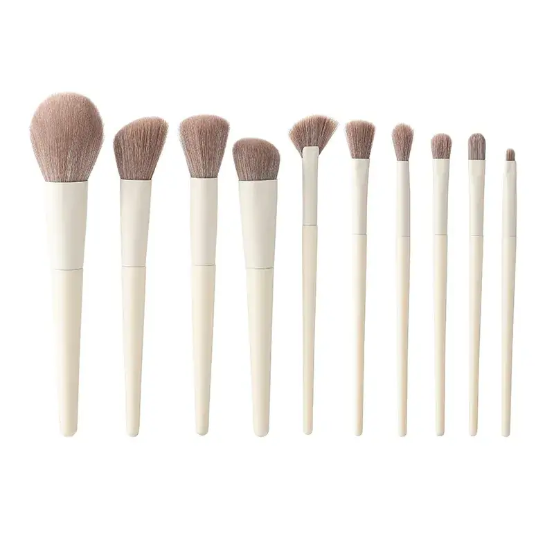 10 Pp Makeup Brushes Set Soft Fiber Powder Brush High Glow Brush — feature 3