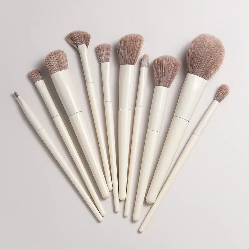 10 Pp Makeup Brushes Set Soft Fiber Powder Brush High Glow Brush — feature 5