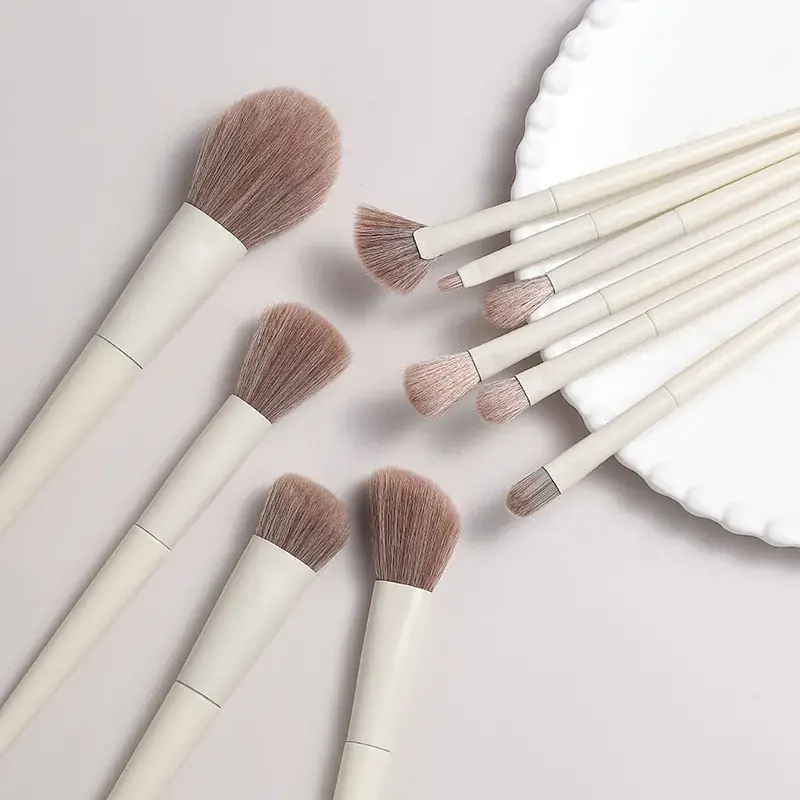 10 Pp Makeup Brushes Set Soft Fiber Powder Brush High Glow Brush — feature 7