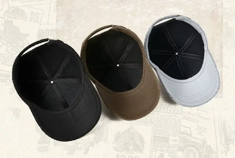 Grey Knit Baseball Cap for Men Winter Warm Windproof — feature 15