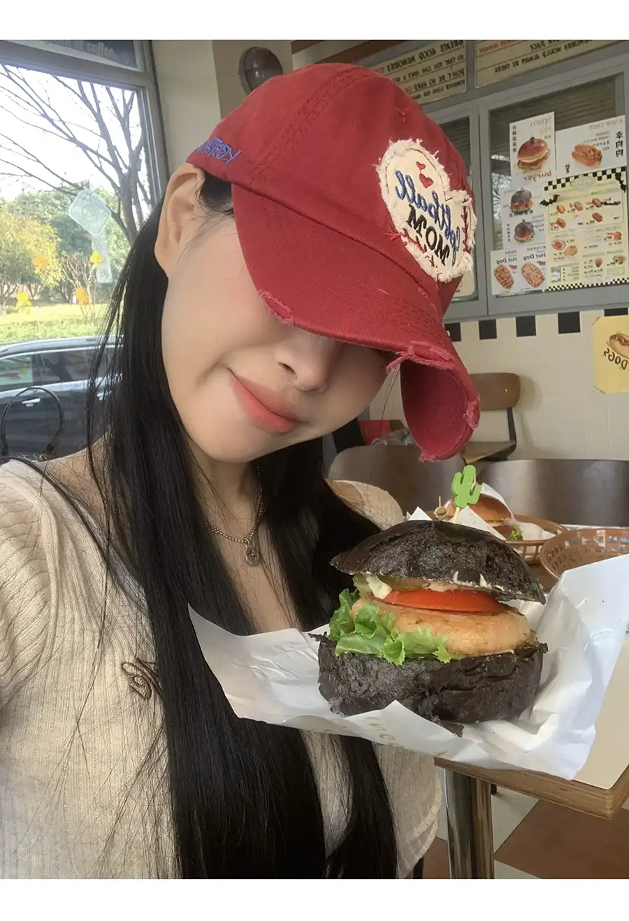 Women Korean Letter Heart Cap Spring Summer Baseball Cap — feature 10