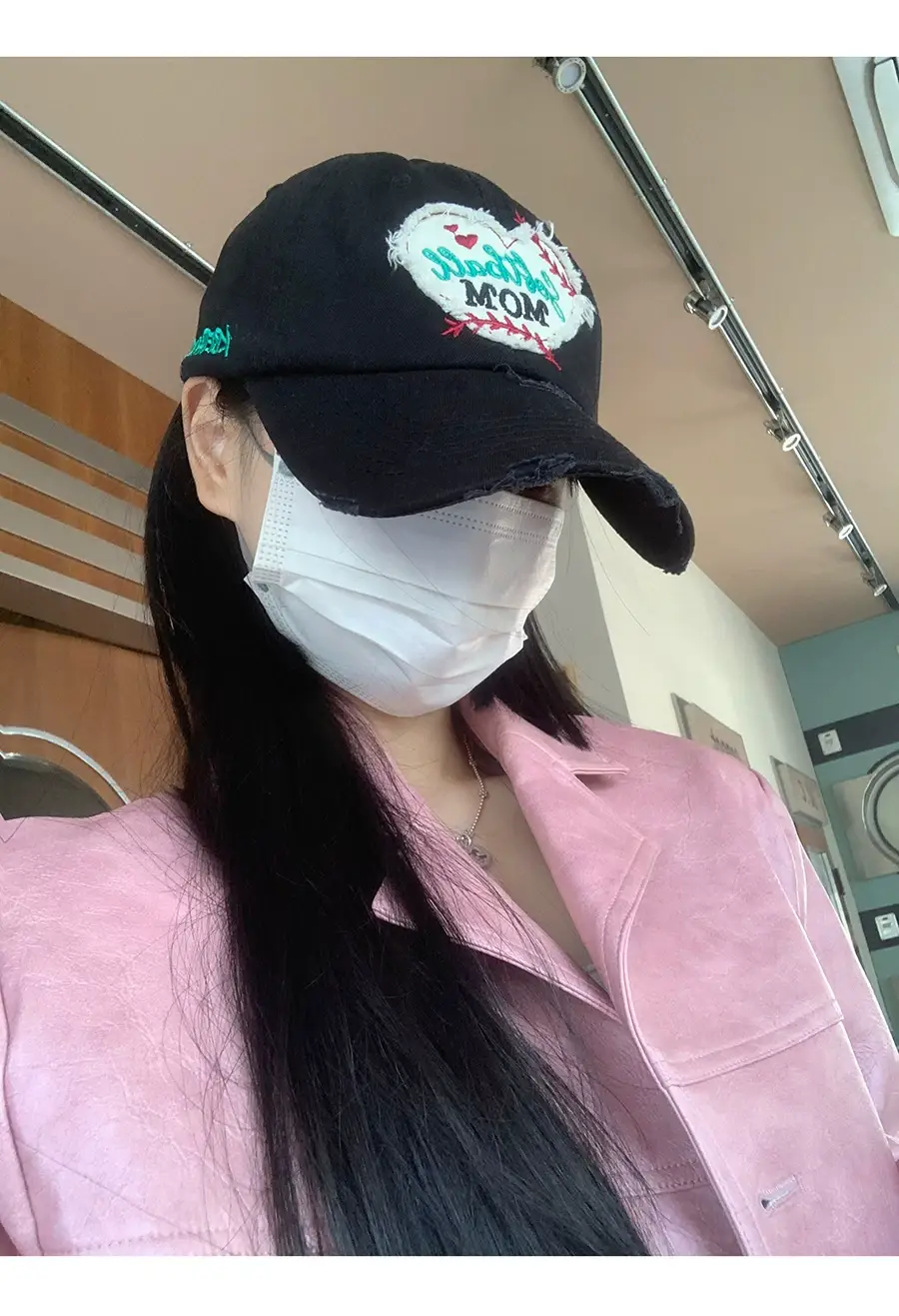 Women Korean Letter Heart Cap Spring Summer Baseball Cap — feature 15
