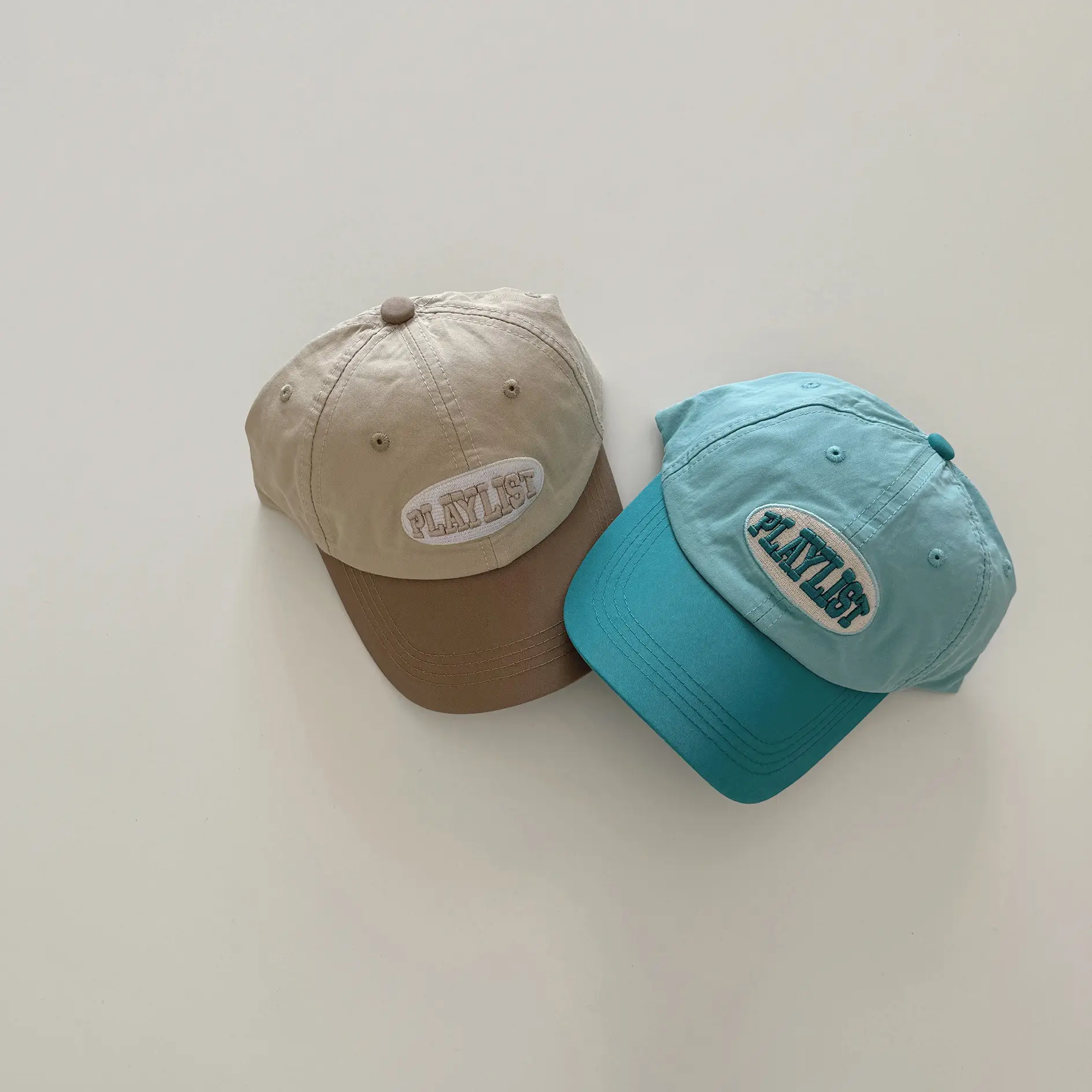 Kids Beige Baseball Cap Spring Summer 2025 - Image 5