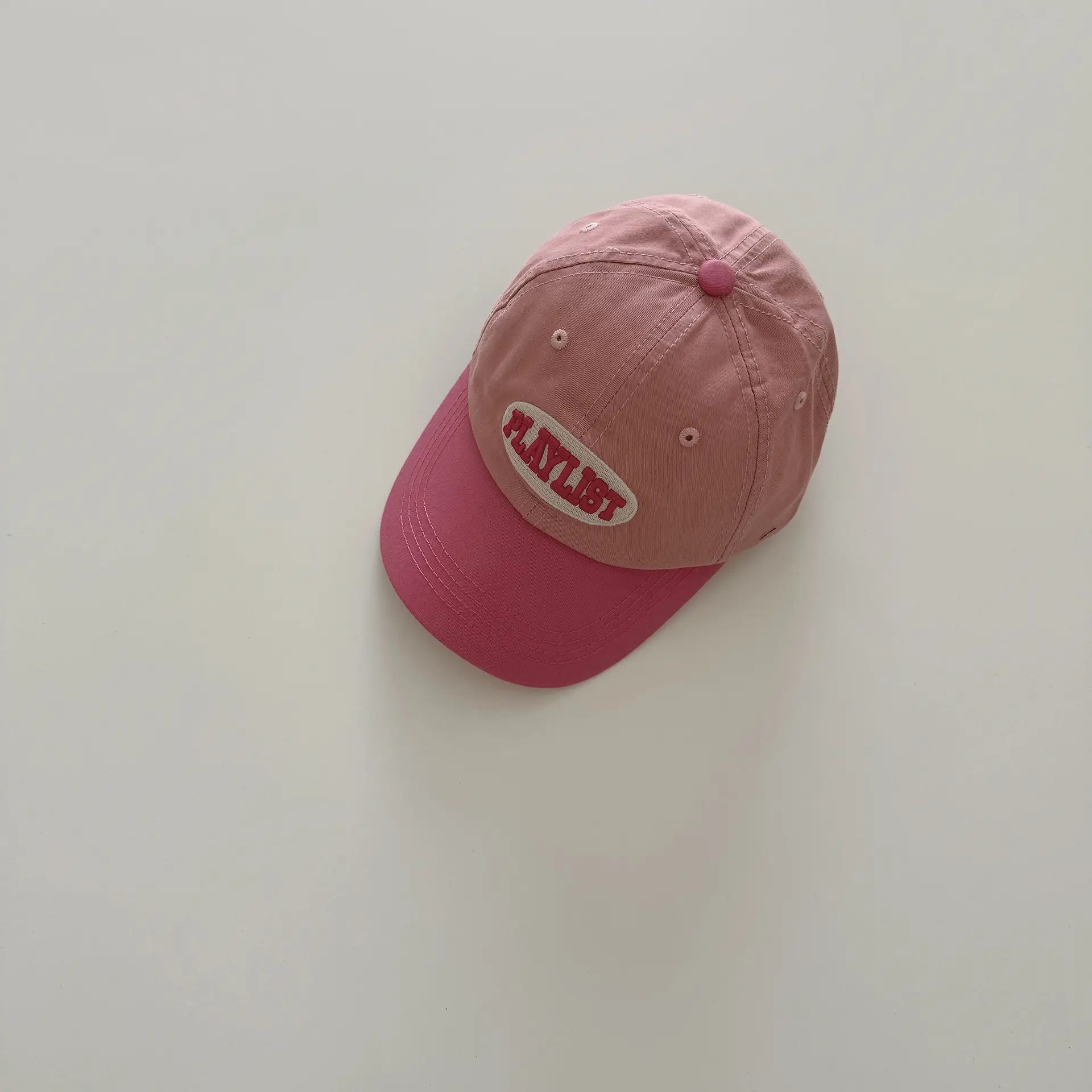 Kids Beige Baseball Cap Spring Summer 2025 - Image 3