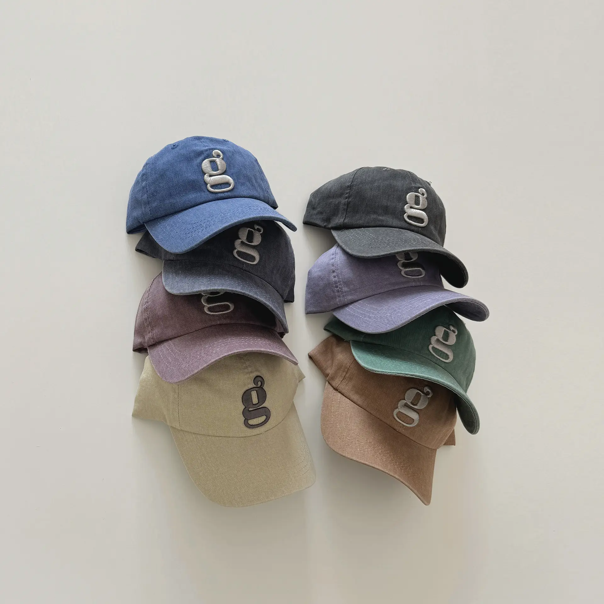 Yipang Kids Baseball Cap Beige 2025 - Image 3