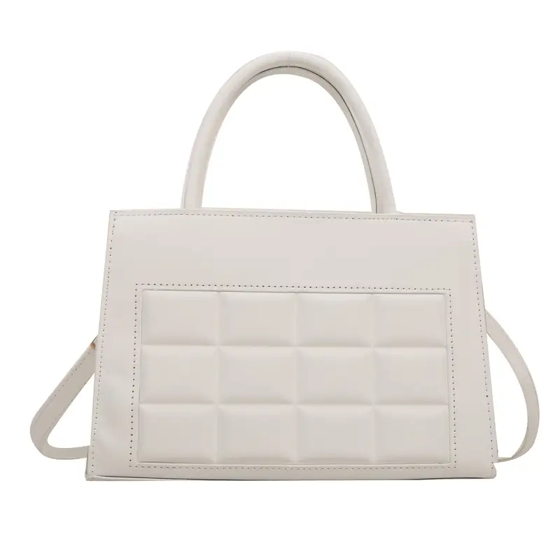 Women Plaid Bag Retro Contrast Shoulder Messenger 2024 - Image 2