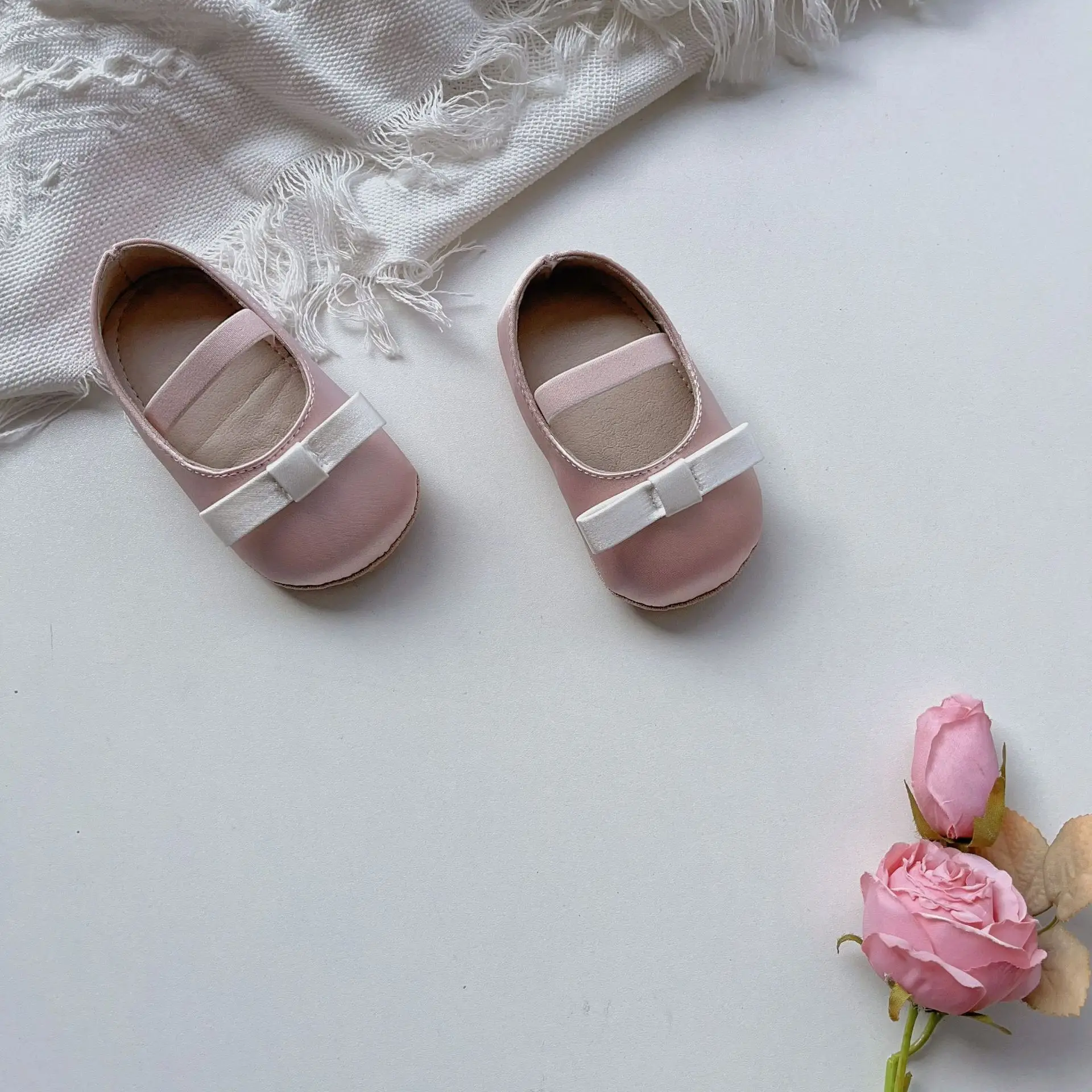 Baby Bowknot Shoes for Girls Soft Non-Slip — feature 10