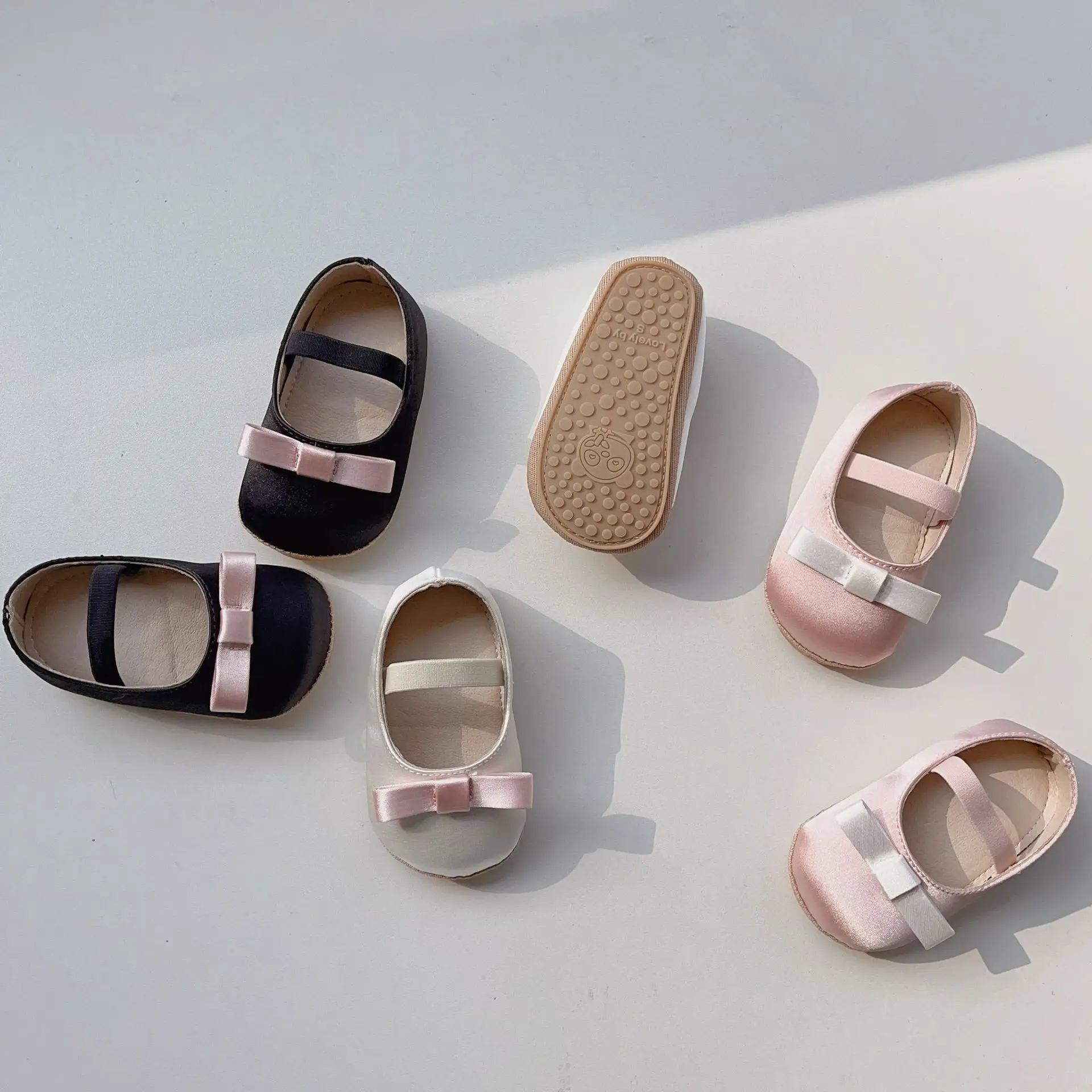 Baby Bowknot Shoes for Girls Soft Non-Slip — feature 13
