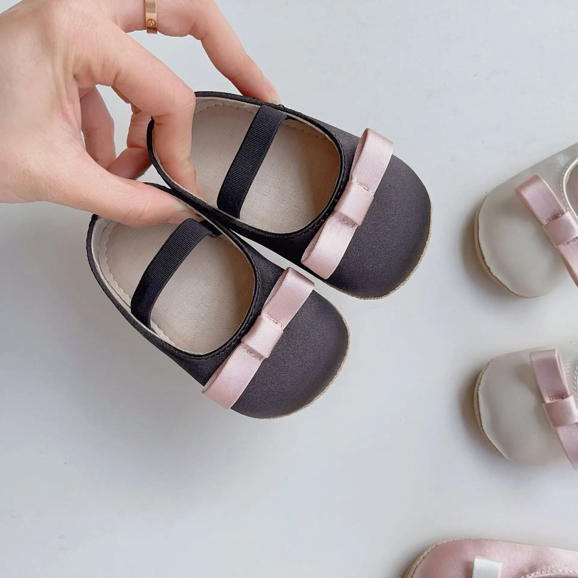 Baby Bowknot Shoes for Girls Soft Non-Slip — feature 16