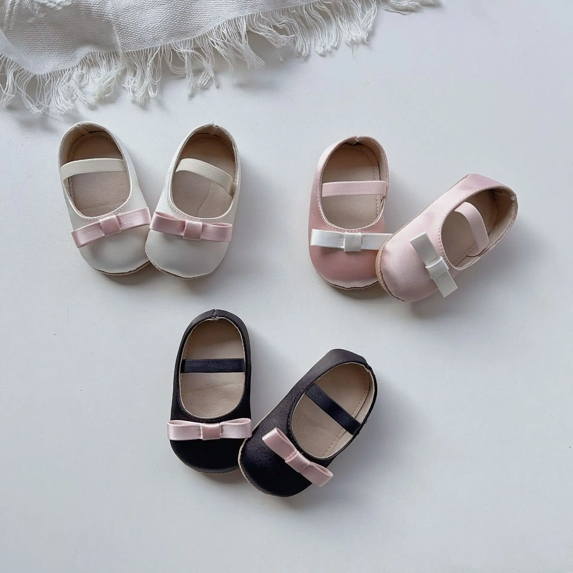 Baby Bowknot Shoes for Girls Soft Non-Slip — feature 5