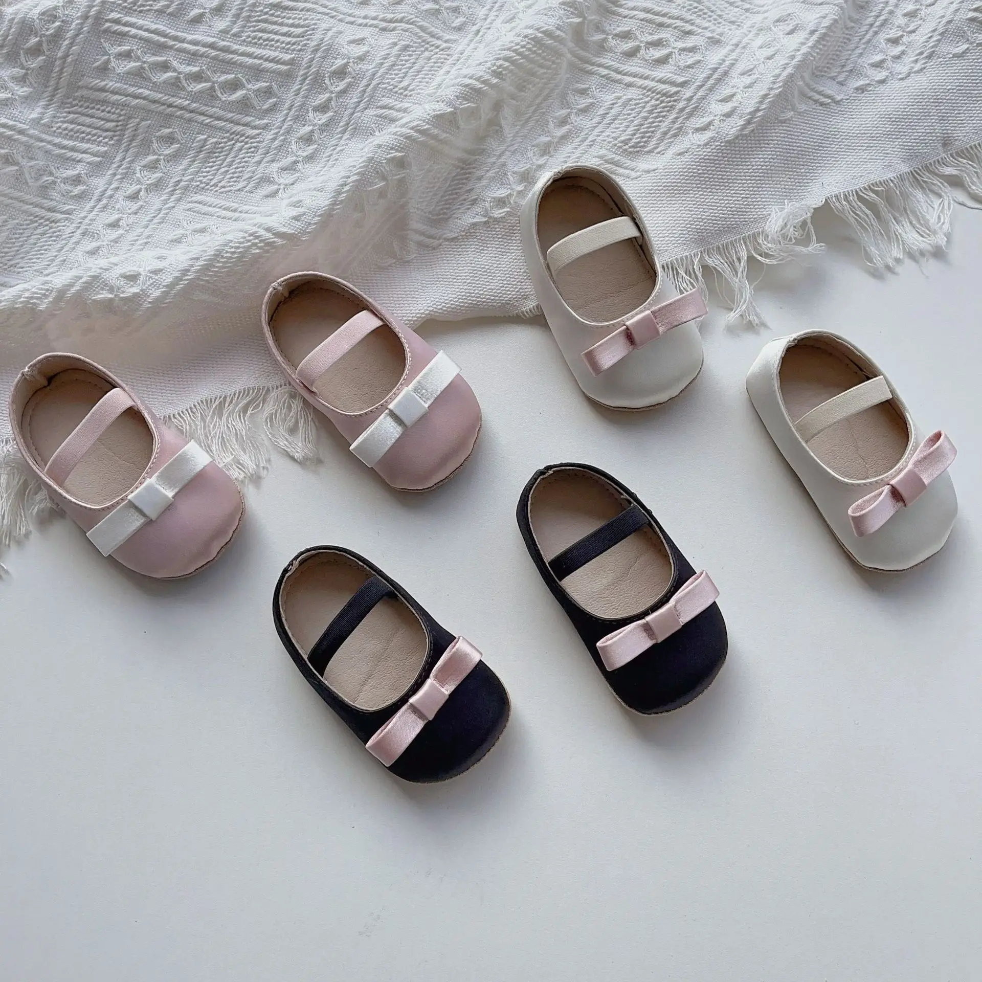 Baby Bowknot Shoes for Girls Soft Non-Slip — feature 6