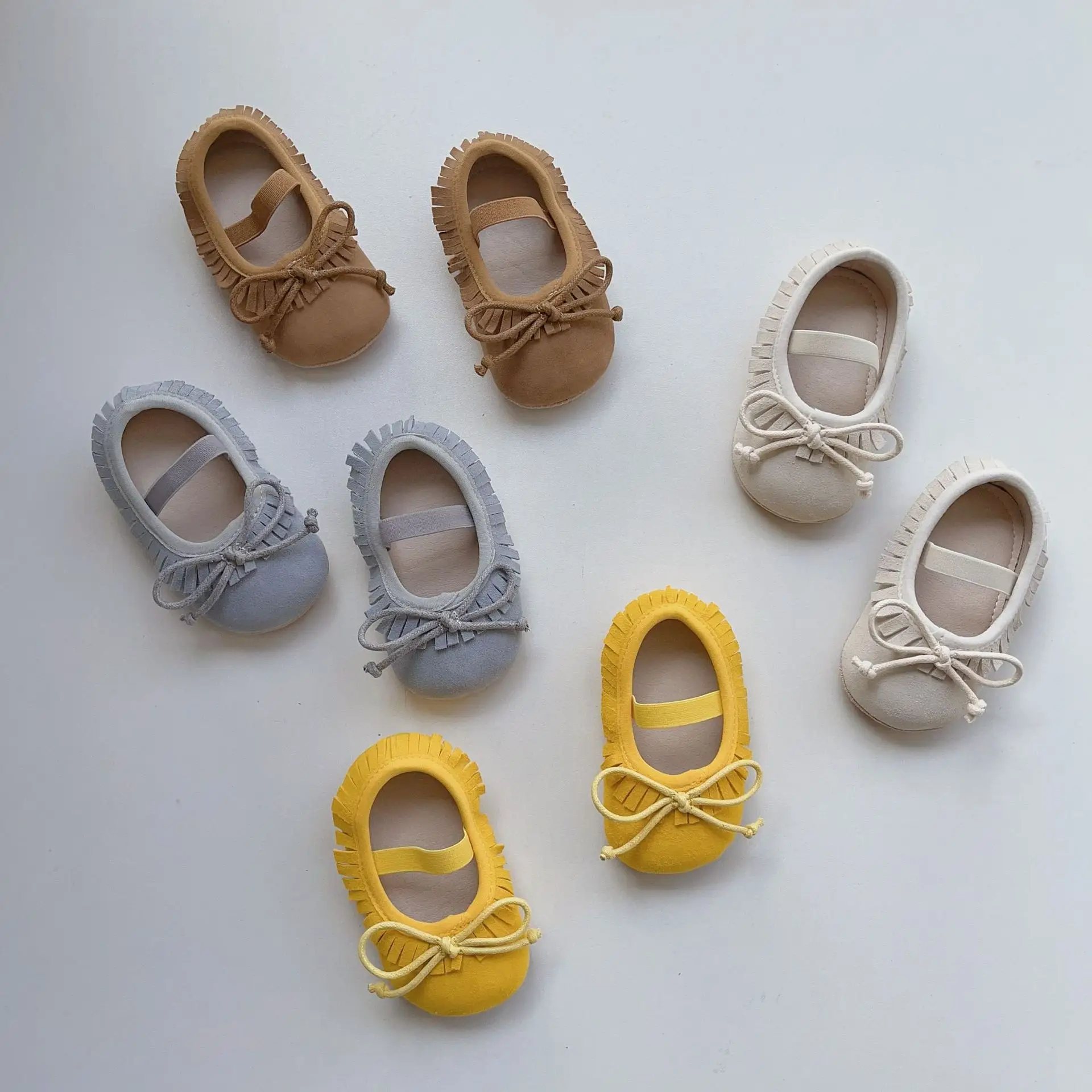 2024 Spring New Baby Shoes Western Style Non-Slip Anti-Fall