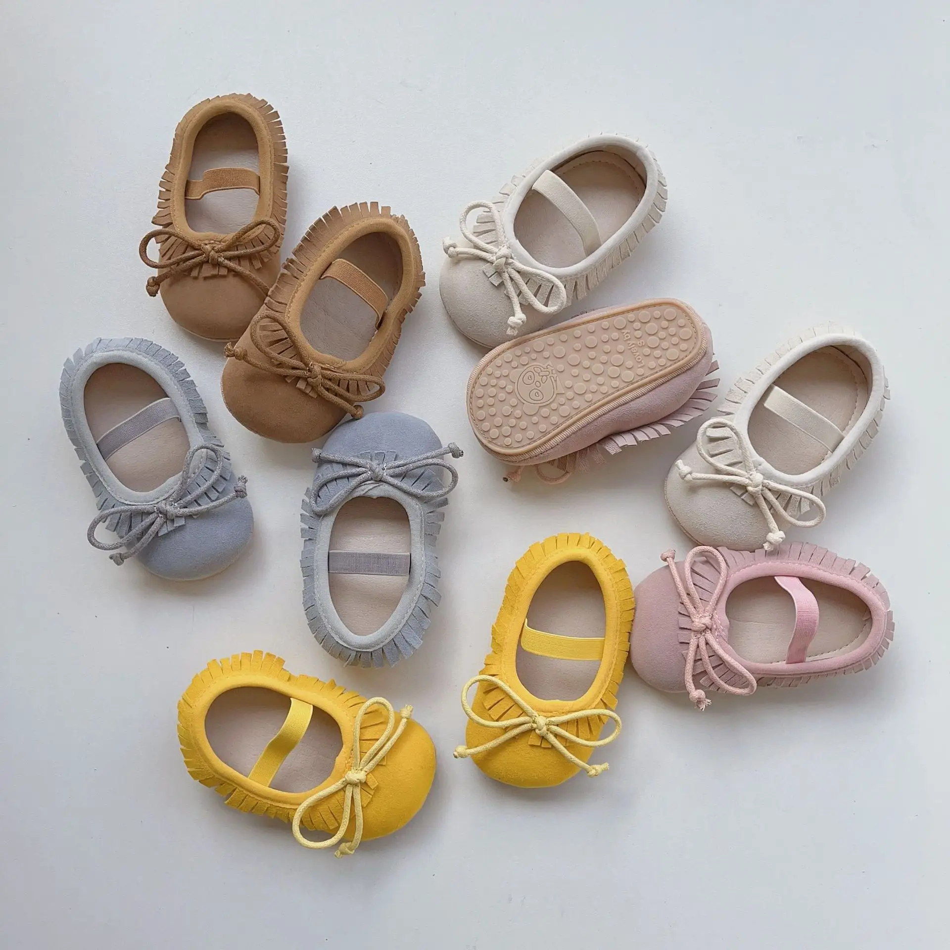 2024 Spring New Baby Shoes Western Style Non-Slip Anti-Fall