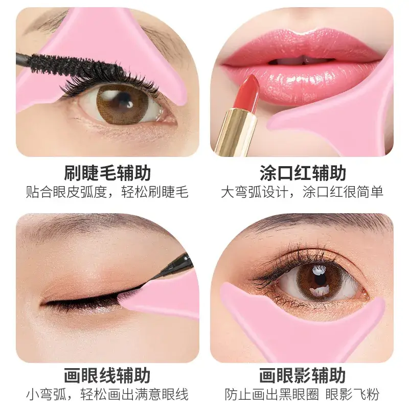 Cross-border Silicone Eyeliner & Eyelash Brush Set - Image 7