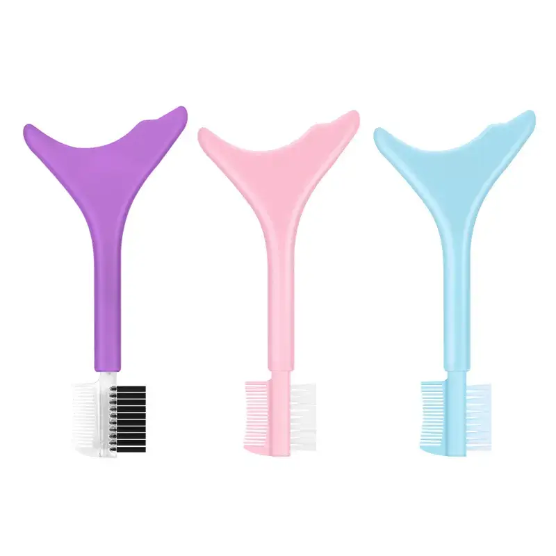 Cross-border Silicone Eyeliner & Eyelash Brush Set - Image 9
