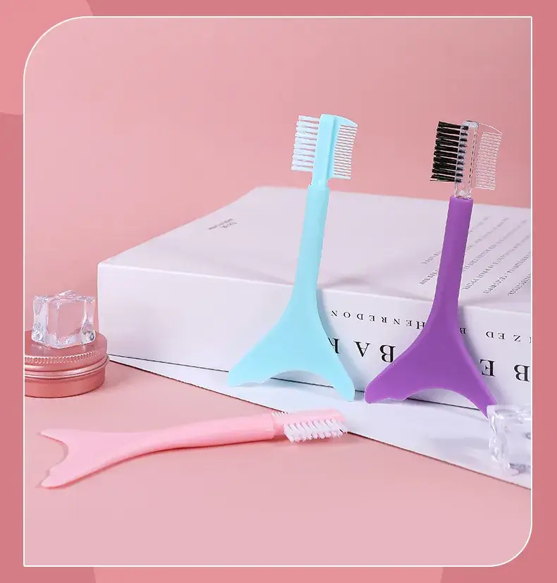 Cross-border Silicone Eyeliner & Eyelash Brush Set — feature 19