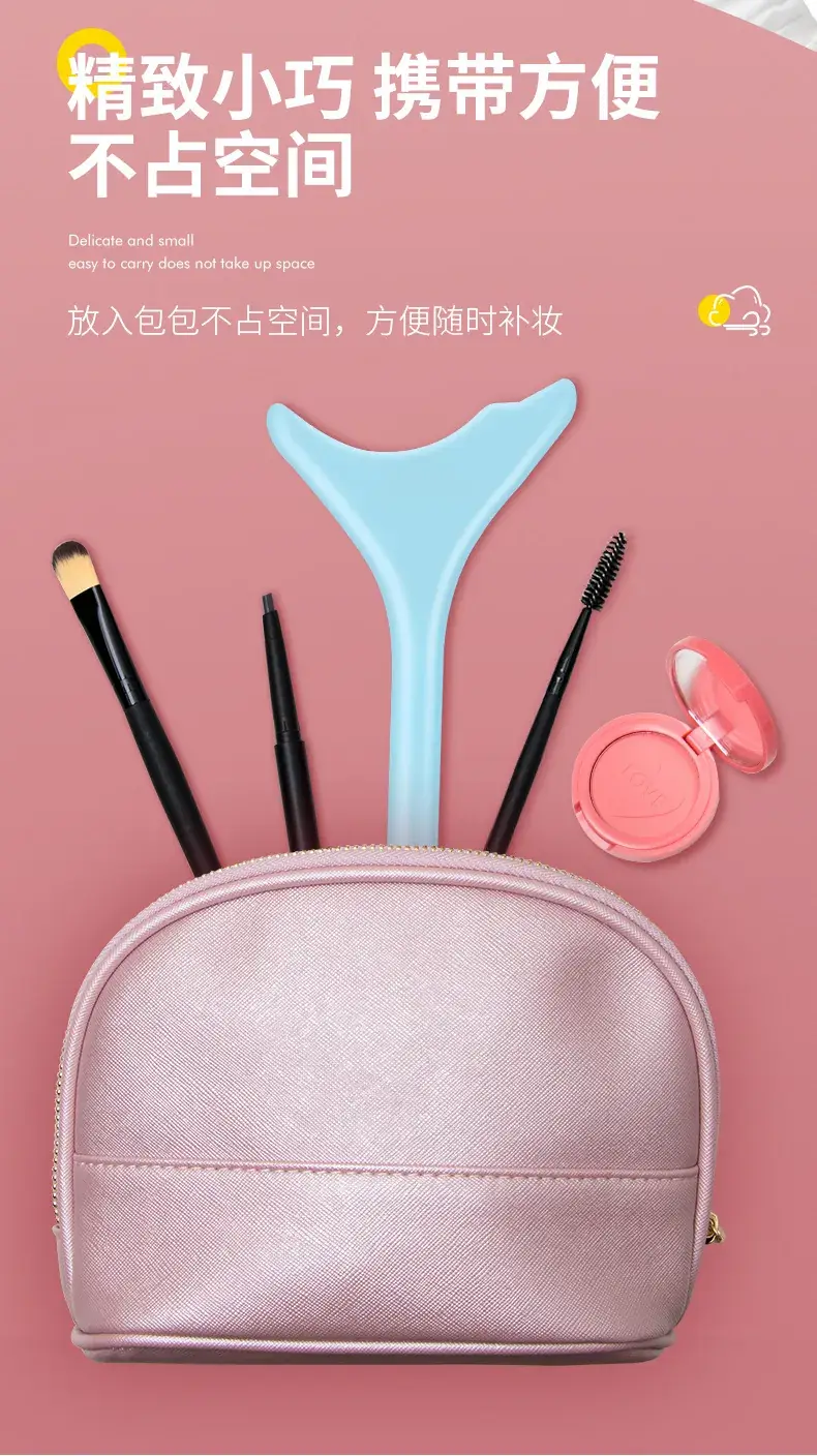 Cross-border Silicone Eyeliner & Eyelash Brush Set — feature 7