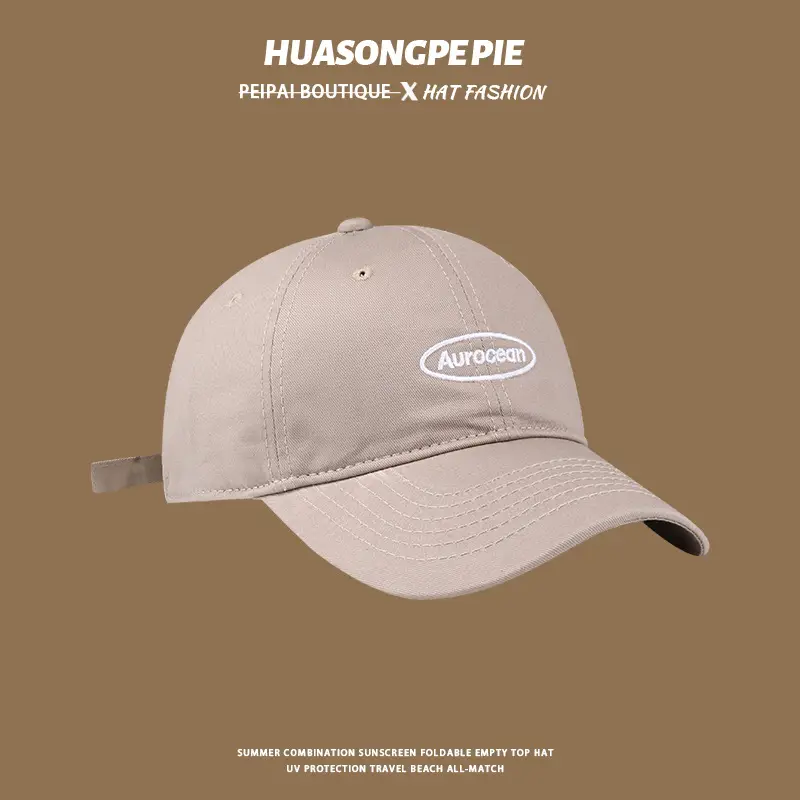 Women Korean Embroidered Pink Baseball Cap — feature 10
