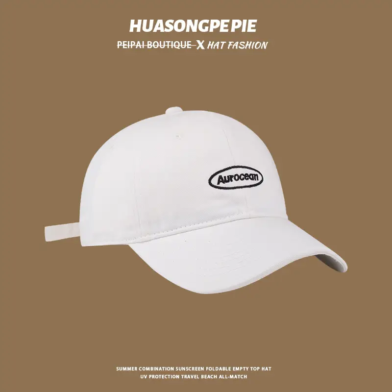 Women Korean Embroidered Pink Baseball Cap — feature 11