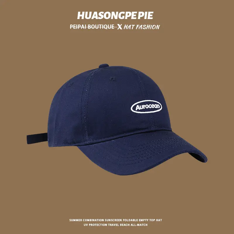 Women Korean Embroidered Pink Baseball Cap — feature 6