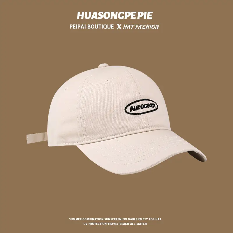 Women Korean Embroidered Pink Baseball Cap — feature 9