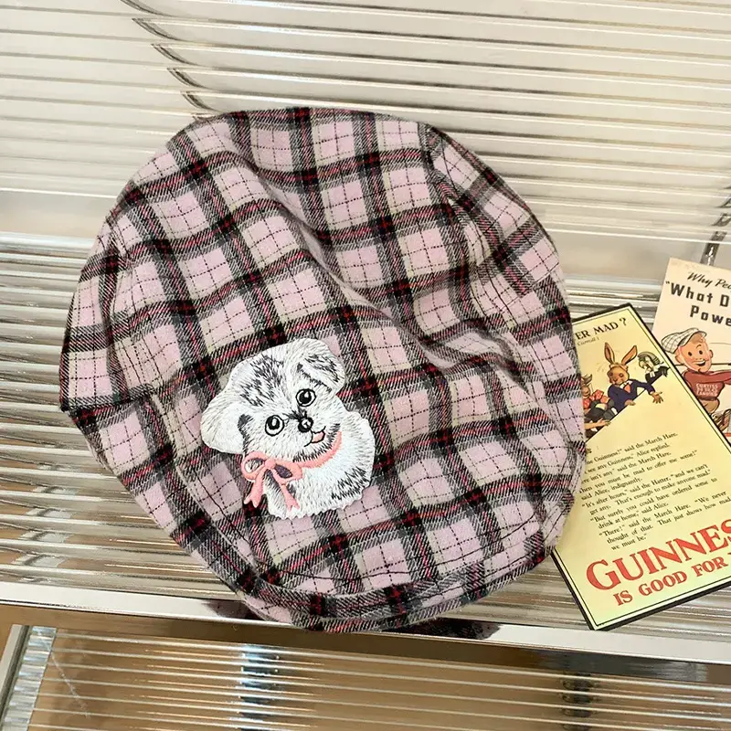 Japanese Style Anti-Wear Beret for Girls Cute Peaked Cap