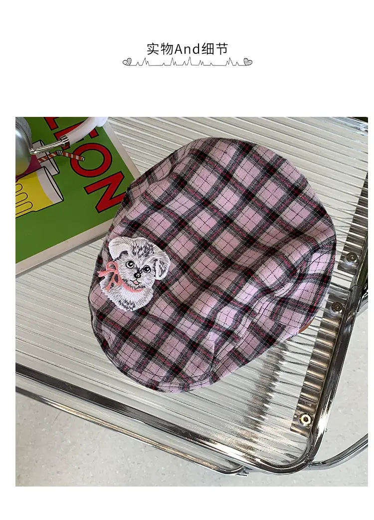 Japanese Style Anti-Wear Beret for Girls Cute Peaked Cap — feature 15