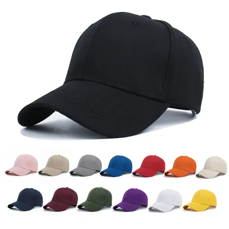 Purple Cotton Baseball Cap for Men Women Wholesale - Image 20