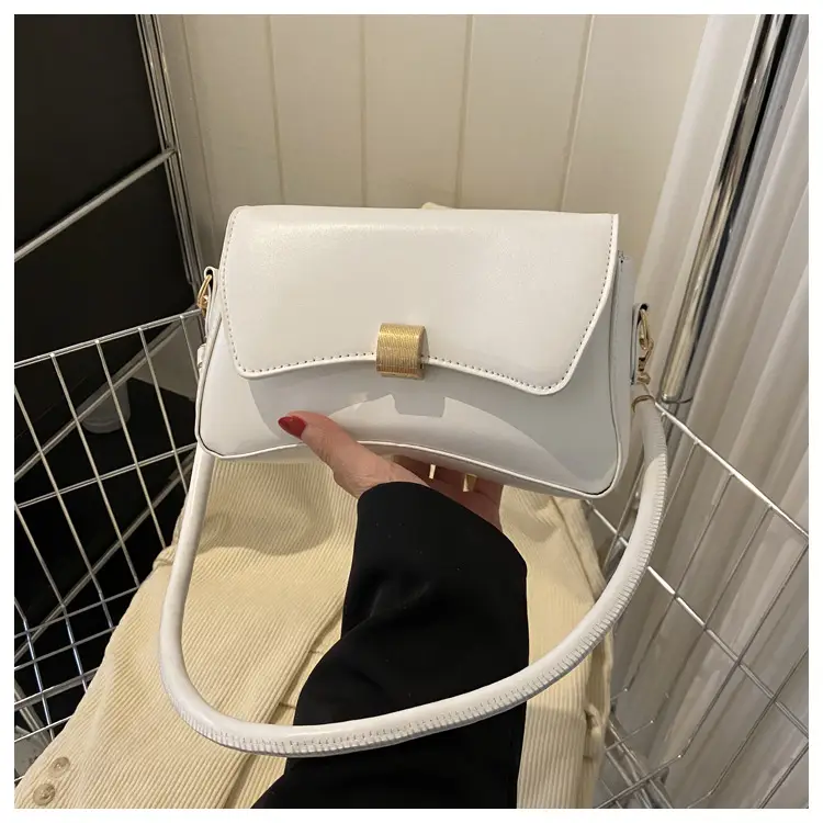 Black Leather Crossbody Bag for Women 2023 New Arrival - Image 2