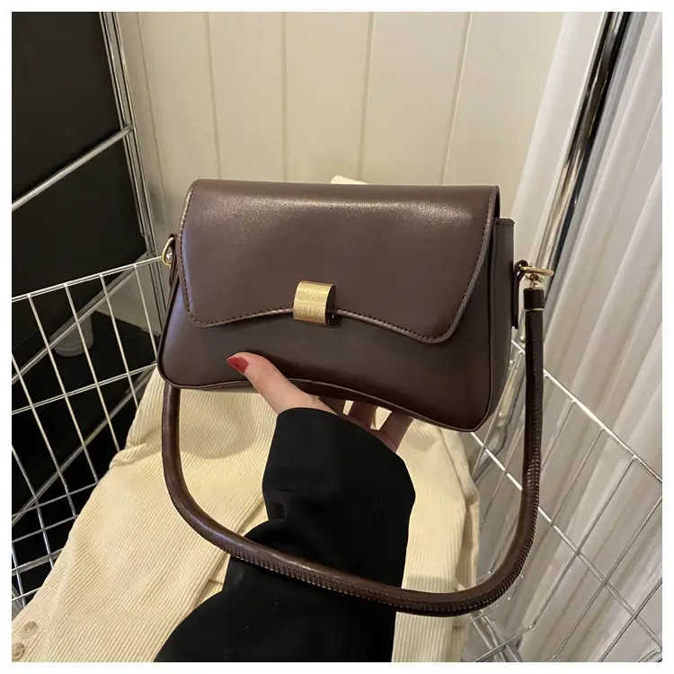 Black Leather Crossbody Bag for Women 2023 New Arrival - Image 4