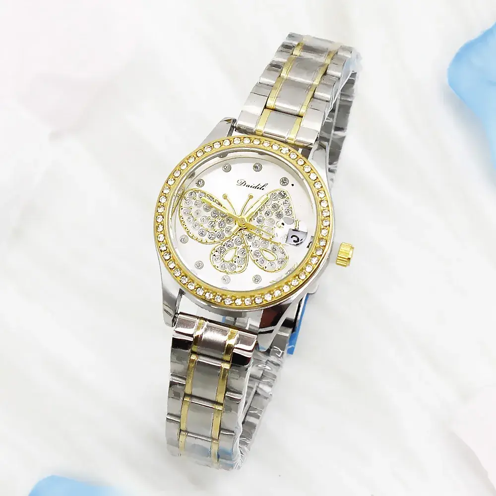 4PC Women's Luxury Watch Set with Diamonds - Image 14