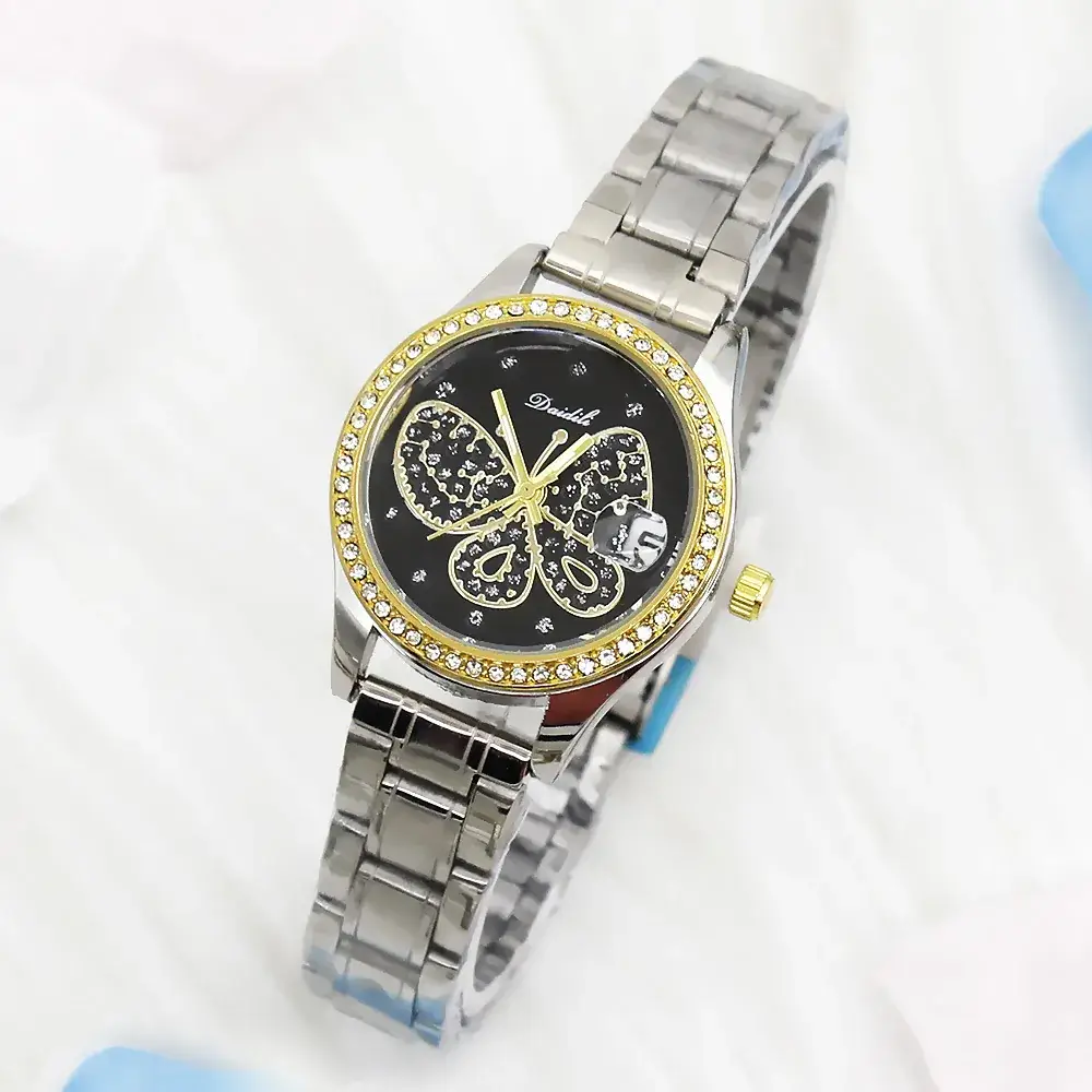4PC Women's Luxury Watch Set with Diamonds - Image 17
