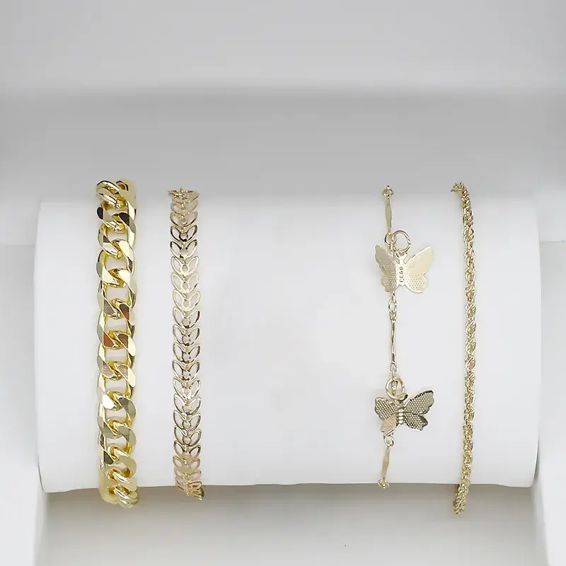 4PC Women's Luxury Watch Set with Diamonds - Image 19