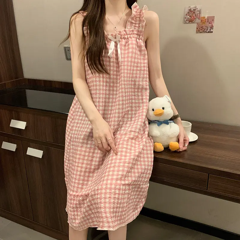 Fm2670#-4016 pink grid