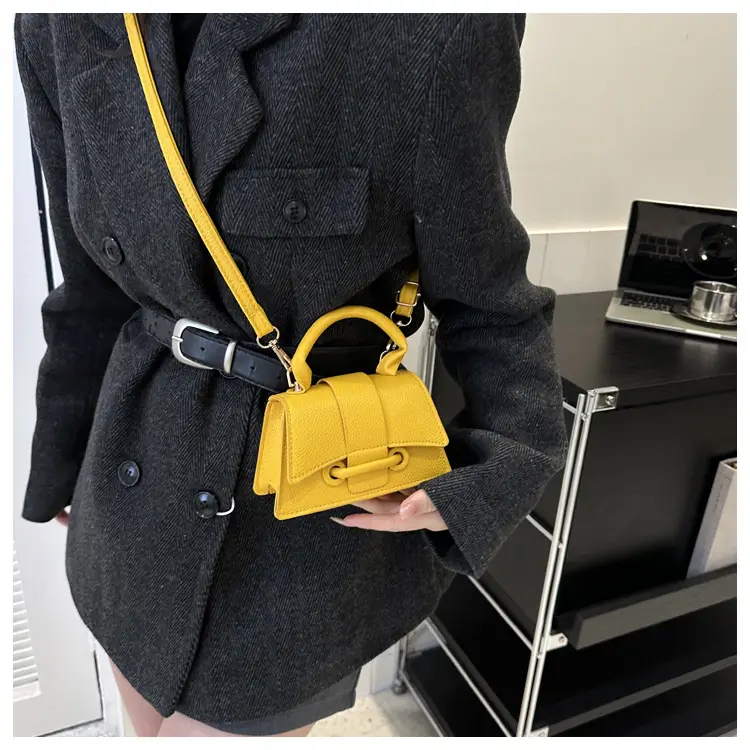 Yellow Leather Shoulder Bag for Women 2024 — feature 10