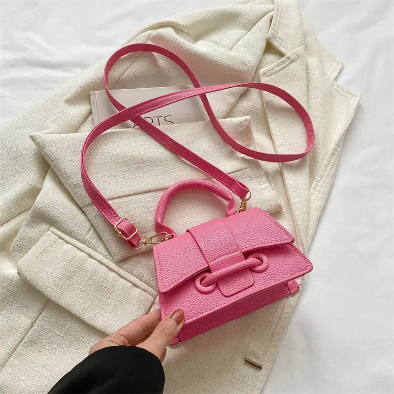 Yellow Leather Shoulder Bag for Women 2024 - Image 5