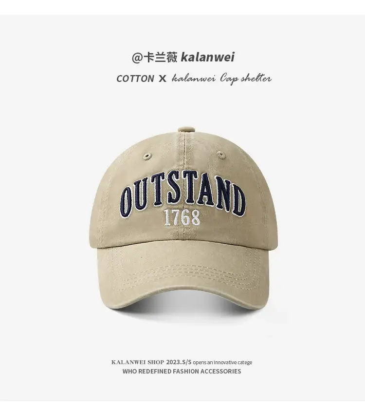 Pink Outstanding 1768 Women's Cap — feature 18
