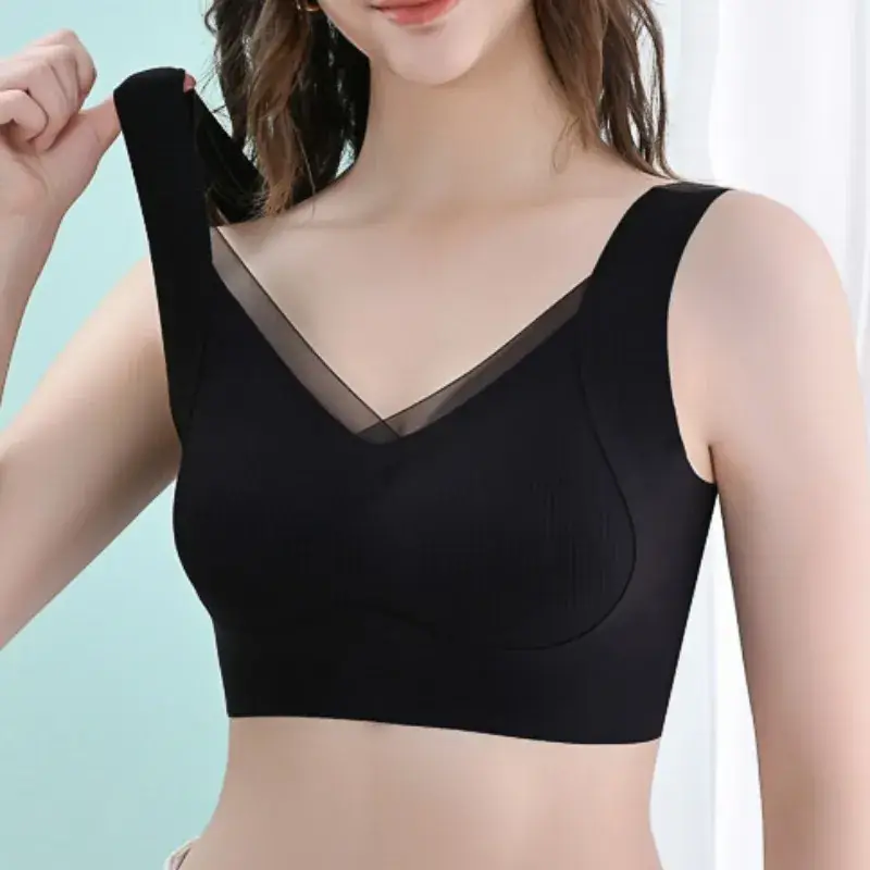 Wire-Free Lifting Bra for Women Adjustable Side Pads - Image 7